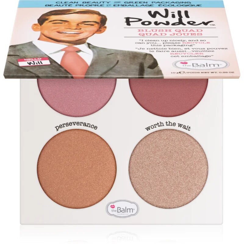 theBalm Will Powder® rdečilo in senčilo za oči v enem 10 g