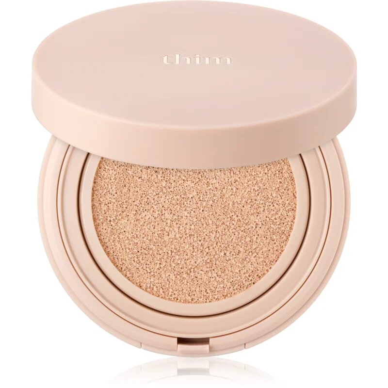 thim Luminous Skin Cushion dolgoobstojni tekoči puder v gobici za osvetljevanje kože in hidratacijo odtenek 19 Porcelain 15 g