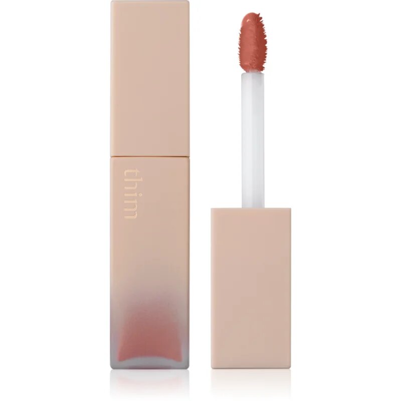 thim Satin Lip Glaze dolgoobstojni sijaj za ustnice z vlažilnim učinkom odtenek 02 Haze Coral 6 g