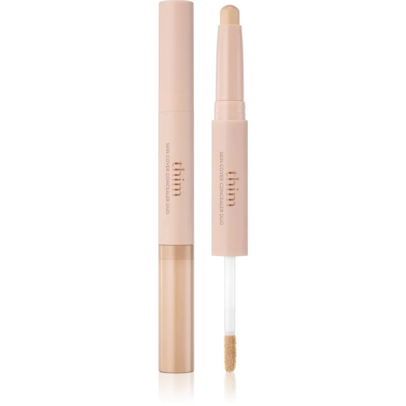 thim Skin Cover Concealer Duo prekrivni korektor za redukcijo nepopolnosti obojestranski odtenek 03 Sand 6.3 g