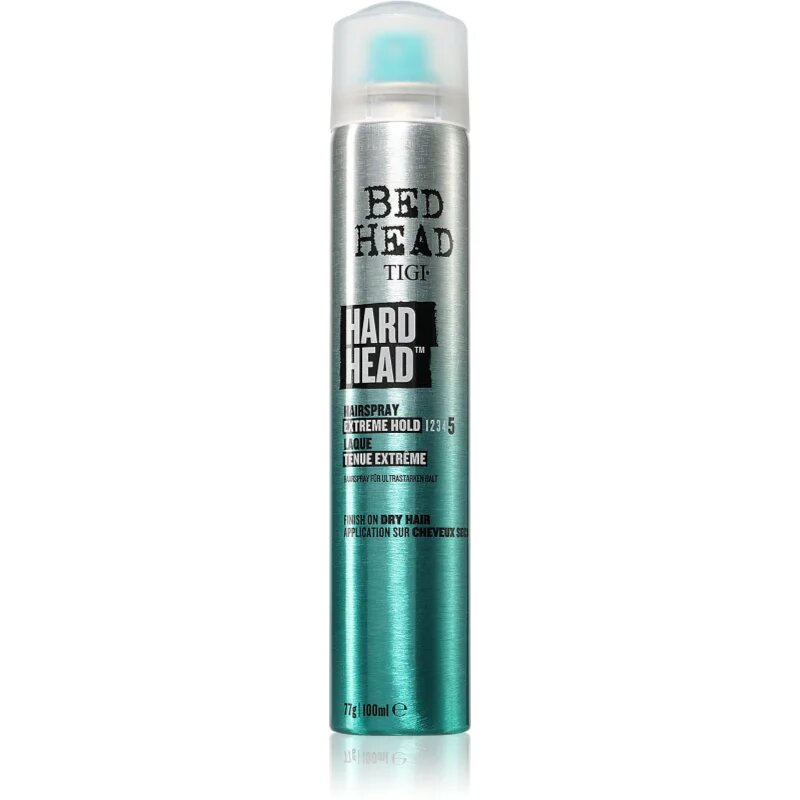 TIGI Bed Head Hard Head lak za lase z ekstra močnim utrjevanjem 100 ml