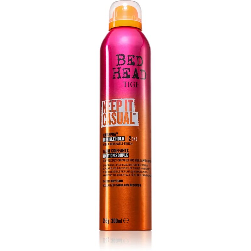 TIGI Bed Head Keep It Casual Hairspray lak za lase za rahlo učvrstitev 300 ml