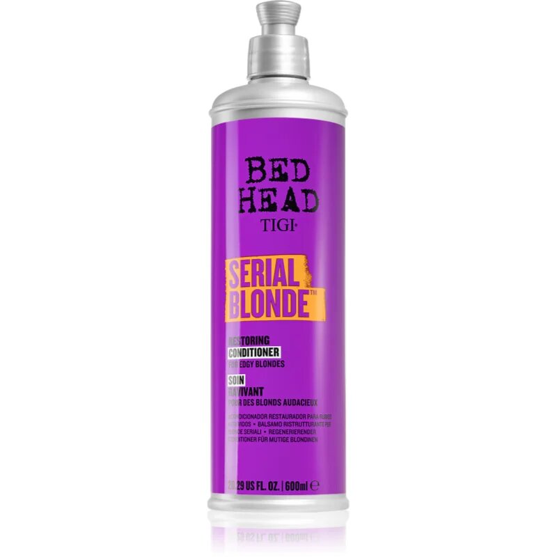TIGI Bed Head Serial Blonde obnovitveni balzam za blond lase in lase s prameni 600 ml