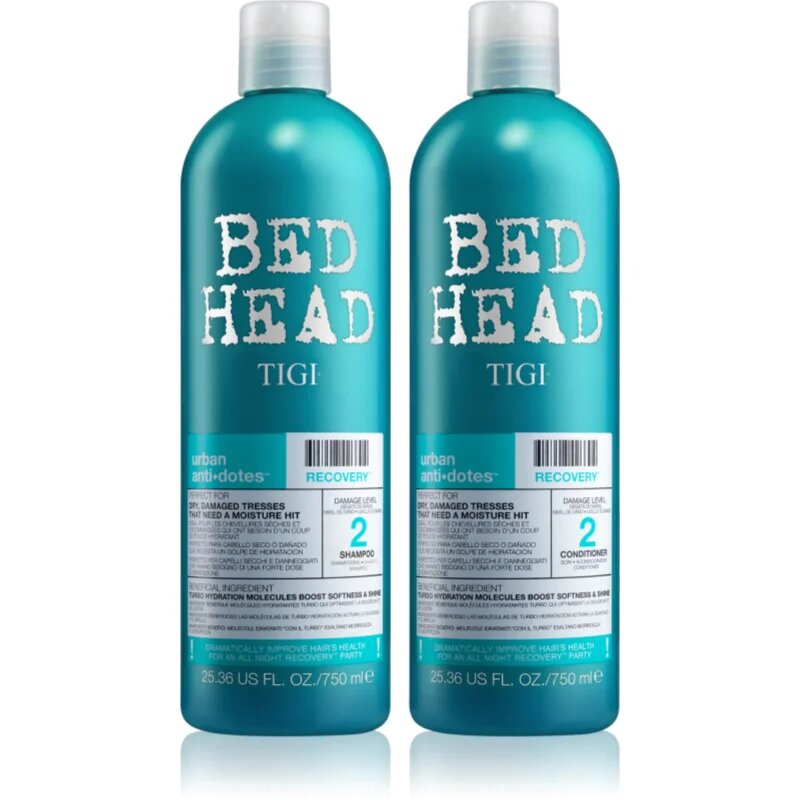 TIGI Bed Head Urban Antidotes Recovery set za suhe in poškodovane lase
