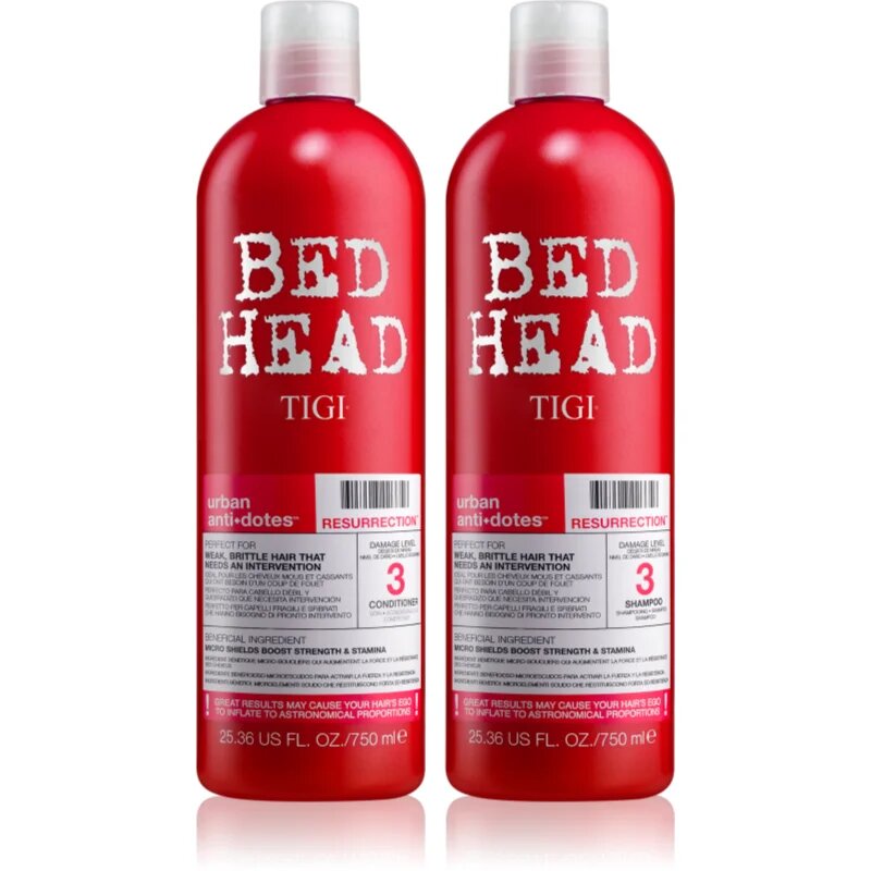 TIGI Bed Head Urban Antidotes Resurrection ugodno pakiranje za šibke obremenjene lase za ženske