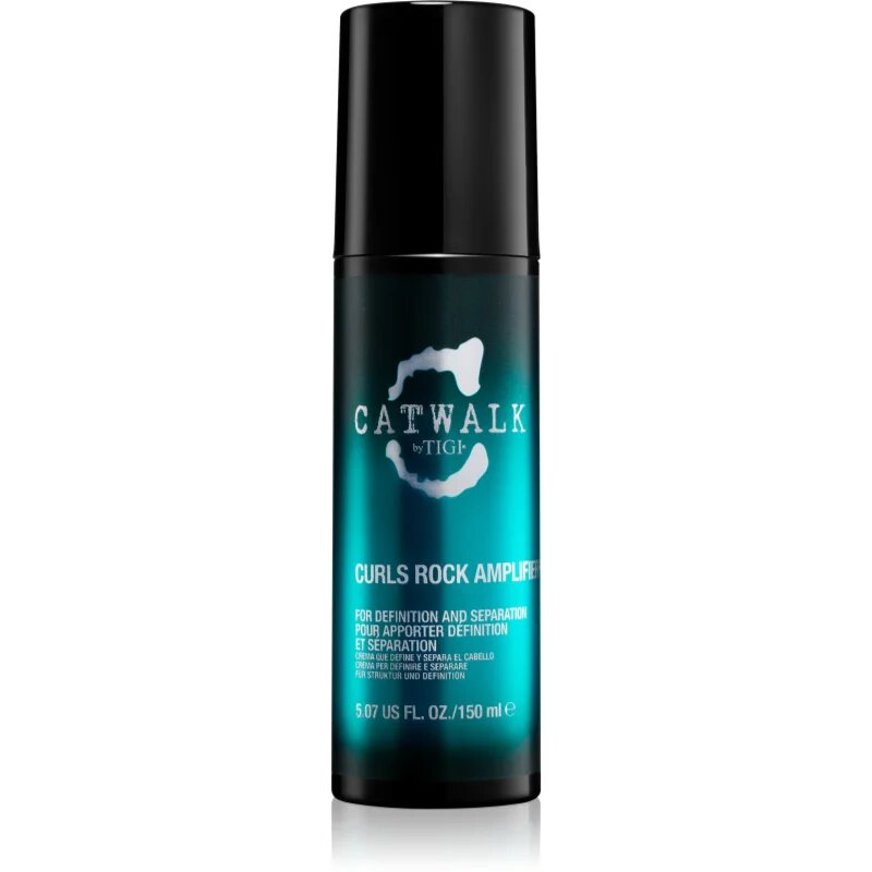 TIGI Catwalk Curls Rock Amplifier Cream krema za valovite lase in lase s trajno ondulacijo 150 ml