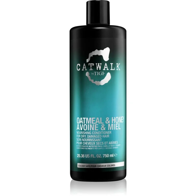 TIGI Catwalk Oatmeal & Honey hranilni balzam za suhe in poškodovane lase 750 ml