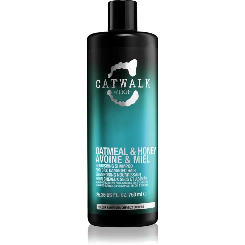 TIGI Catwalk Oatmeal & Honey hranilni šampon za suhe in občutljive lase 750 ml