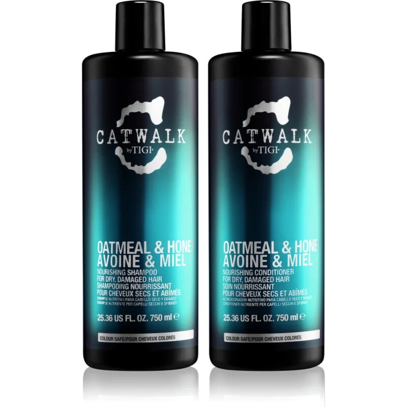 TIGI Catwalk Oatmeal & Honey ugodno pakiranje za poškodovane lase za ženske