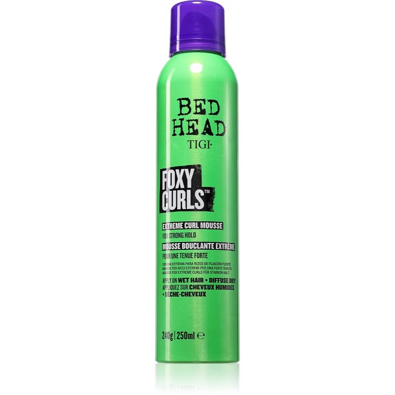 TIGI Foxy Curls Extreme Curl Mousse pena za styling las za kodraste lase 250 ml