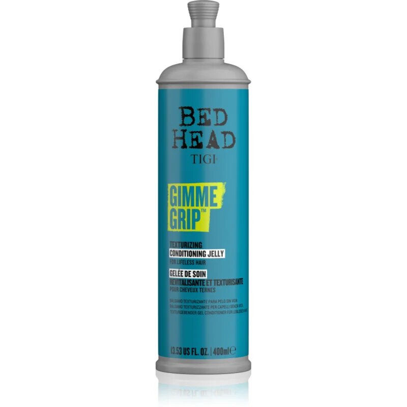 TIGI Gimme Grip Texturizing Conditioning Jelly gelasti balzam za obliko 400 ml
