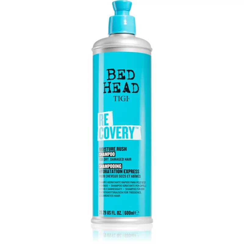 TIGI Recovery Moisture Rush Shampoo vlažilni šampon za suhe in poškodovane lase 600 ml