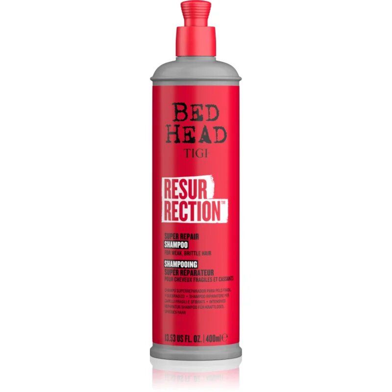 TIGI Resurrection Super Repair Shampoo negovalni šampon za šibke obremenjene lase 400 ml
