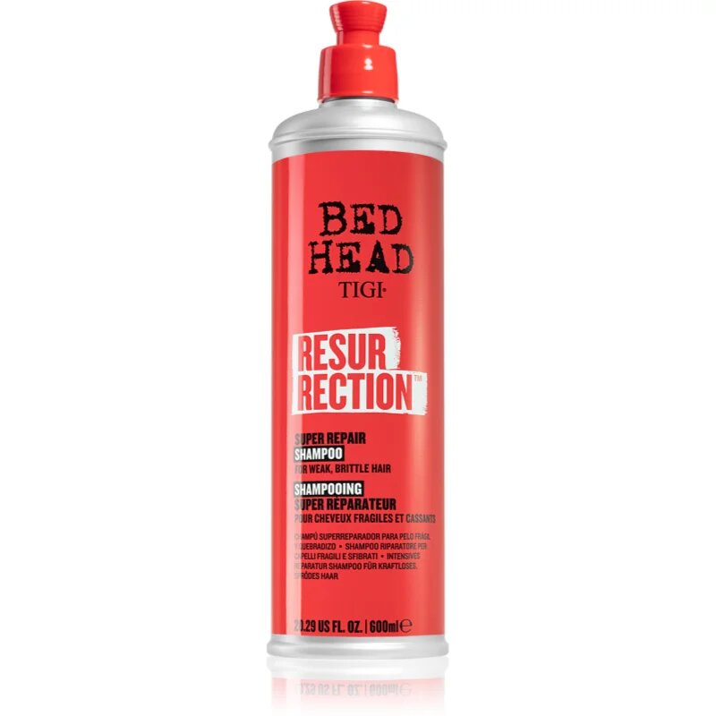 TIGI Resurrection Super Repair Shampoo negovalni šampon za šibke obremenjene lase 600 ml