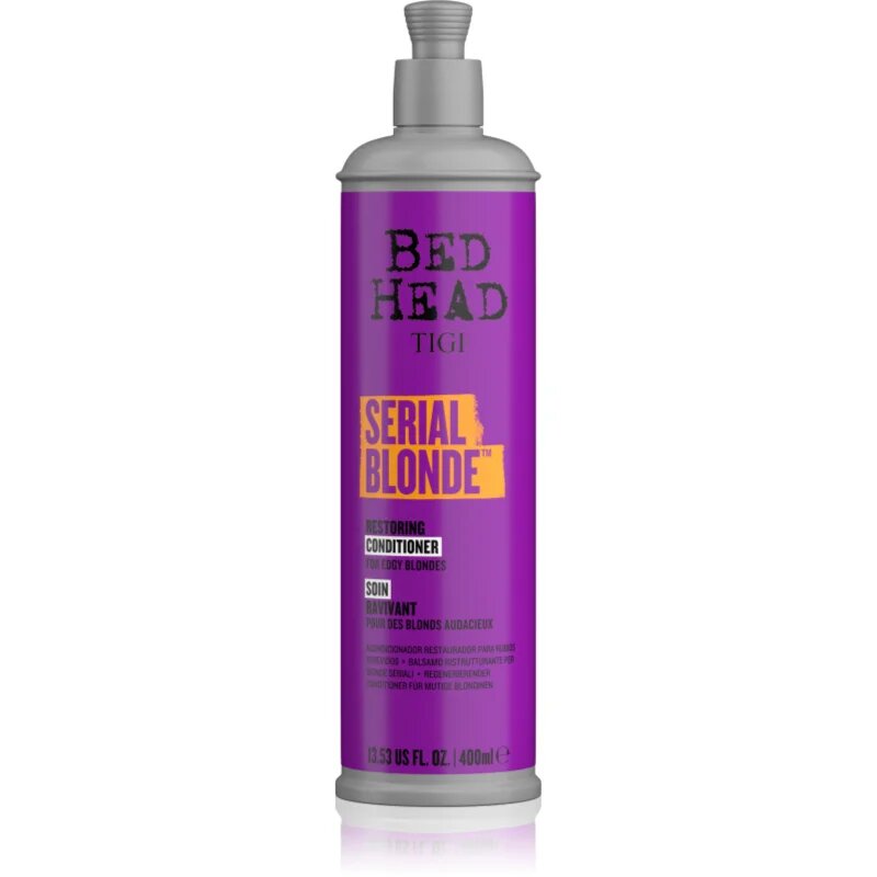 TIGI Serial Blonde Restoring Conditioner obnovitveni balzam za blond lase in lase s prameni 400 ml