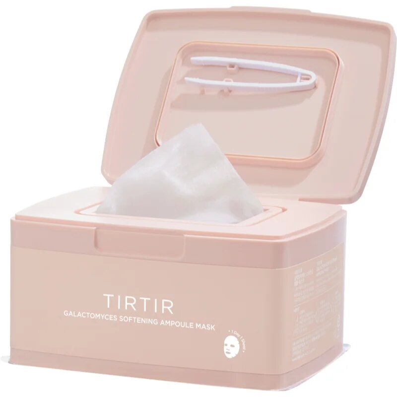 TIRTIR Ampoule Mask Galactomyces revitalizacijska maska iz platna z gladilnim učinkom 30 kos