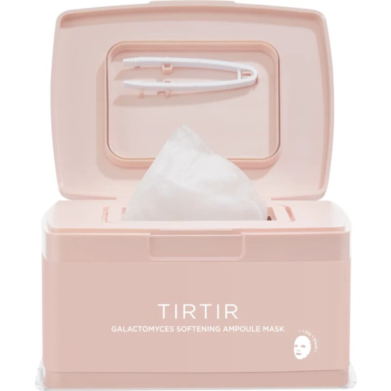 TIRTIR Ampoule Mask Galactomyces revitalizacijska maska iz platna z gladilnim učinkom 30 kos