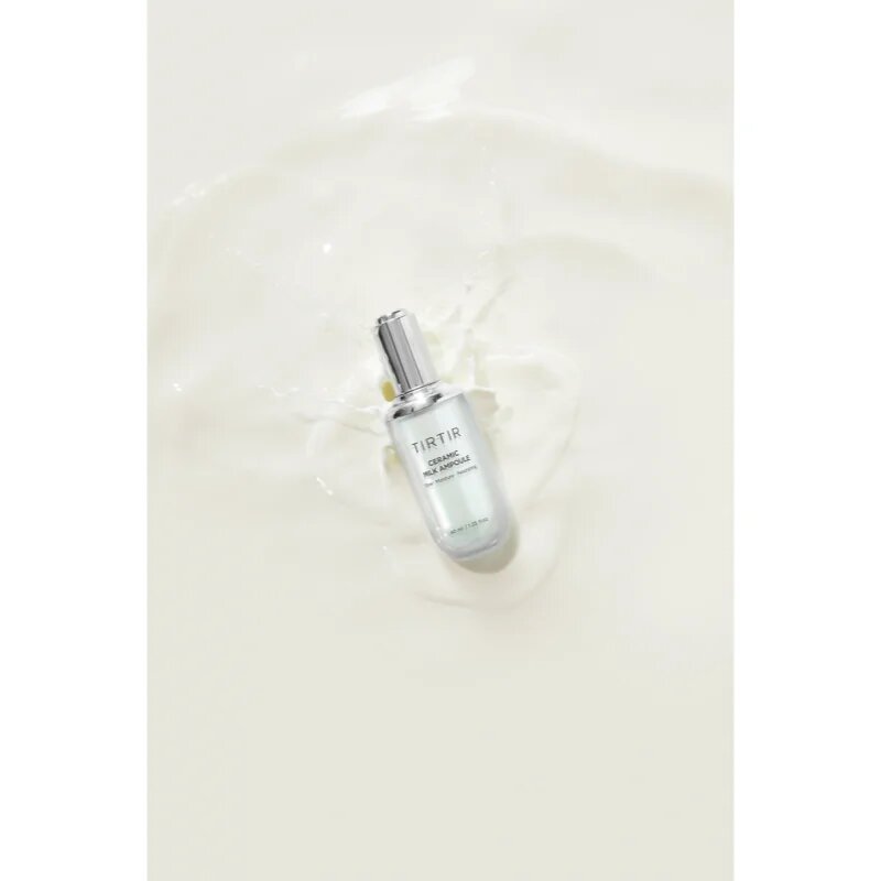 TIRTIR Ceramic Milk Ampoule vlažilni serum za obraz za osvetlitev kože 40 ml
