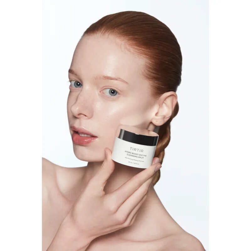 TIRTIR Hydro Boost Enzyme Cleansing Balm čistilni balzam za odstranjevanje ličil za posvetlitev in zgladitev kože 50 ml