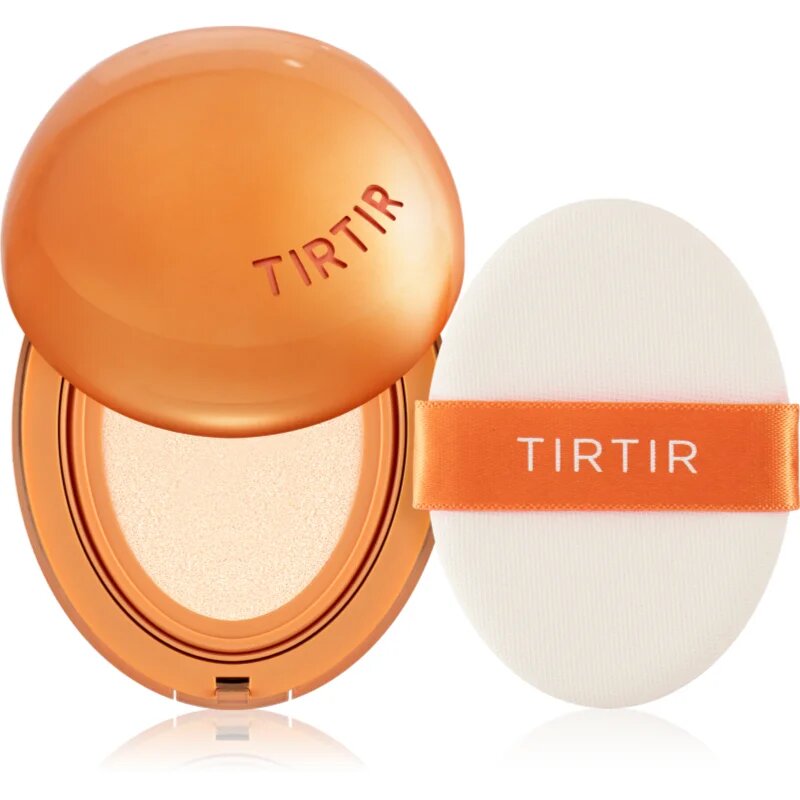 TIRTIR Mask Fit AI Filter Cushion dolgoobstojni tekoči puder v gobici z mat učinkom odtenek 15C Fair Porcelain 18 g