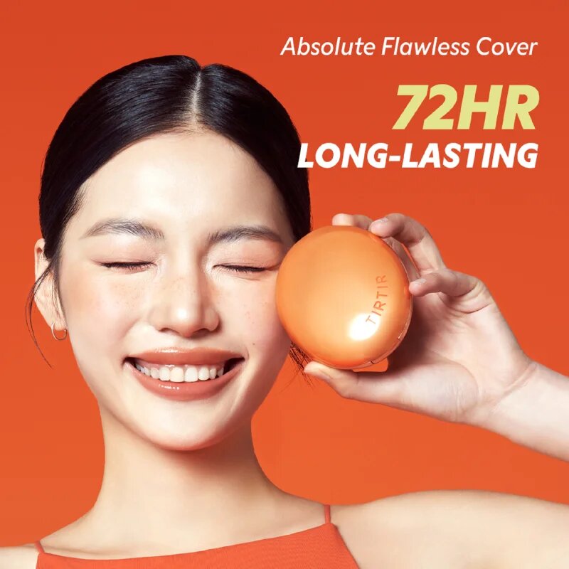 TIRTIR Mask Fit AI Filter Cushion dolgoobstojni tekoči puder v gobici z mat učinkom odtenek 15C Fair Porcelain 18 g