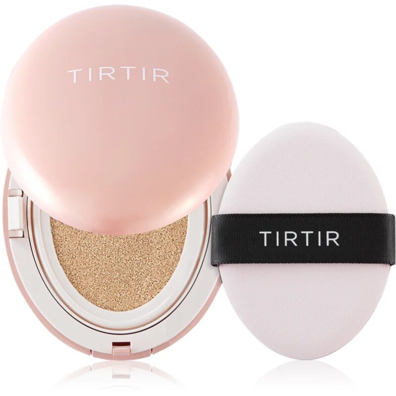 TIRTIR Mask Fit All Cover Cushion matirajoči tekoči puder v gobici odtenek 21W Natural Ivory 18 g