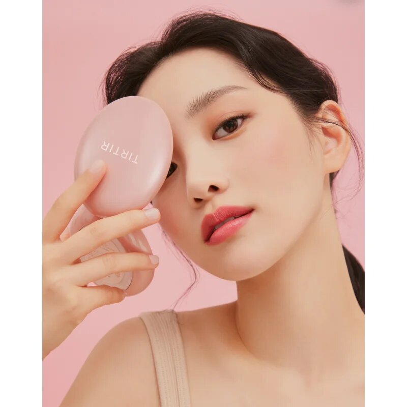TIRTIR Mask Fit All Cover Cushion matirajoči tekoči puder v gobici odtenek 21W Natural Ivory 18 g