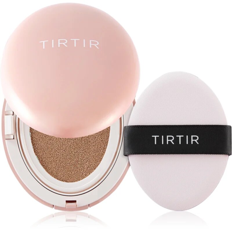 TIRTIR Mask Fit All Cover Cushion Mini matirajoči tekoči puder v gobici odtenek 35N Walnut 4.5 g