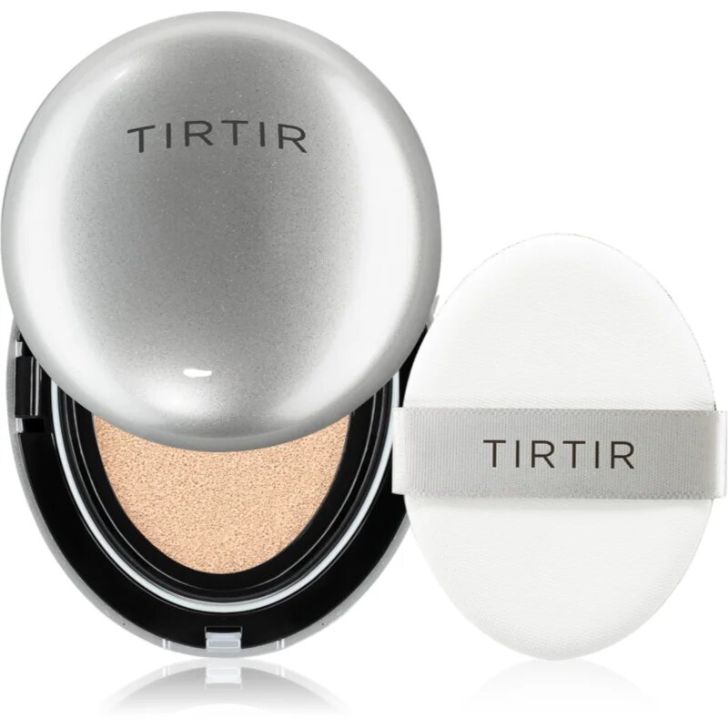 TIRTIR Mask Fit Aura Cushion Mini vlažilni make-up v gobici za osvetlitev kože odtenek 25N Mocha 4.5 g