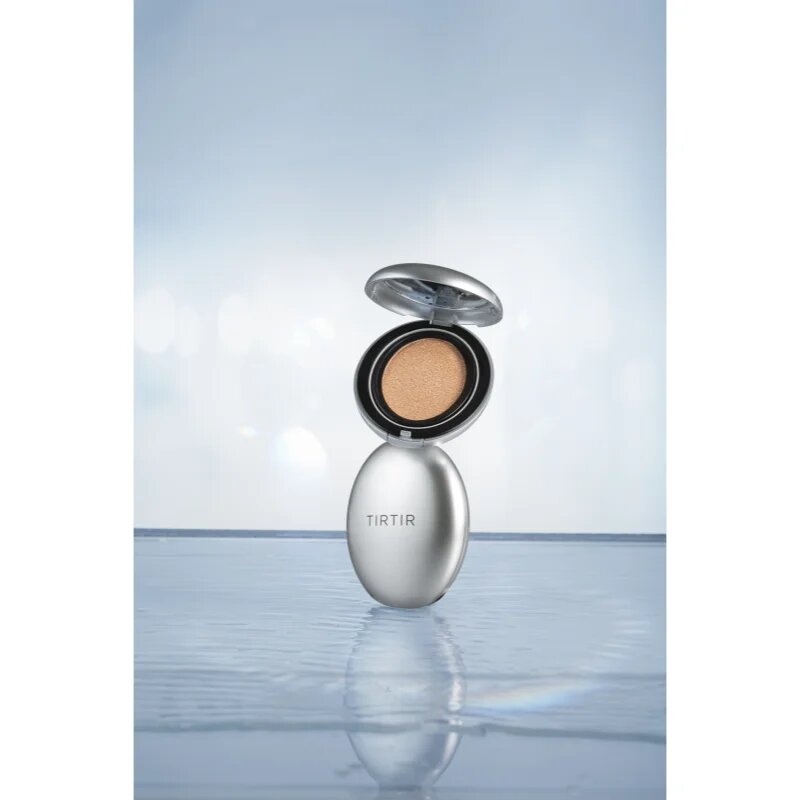 TIRTIR Mask Fit Aura Cushion vlažilni make-up v gobici za osvetlitev kože odtenek 27N Camel 18 g