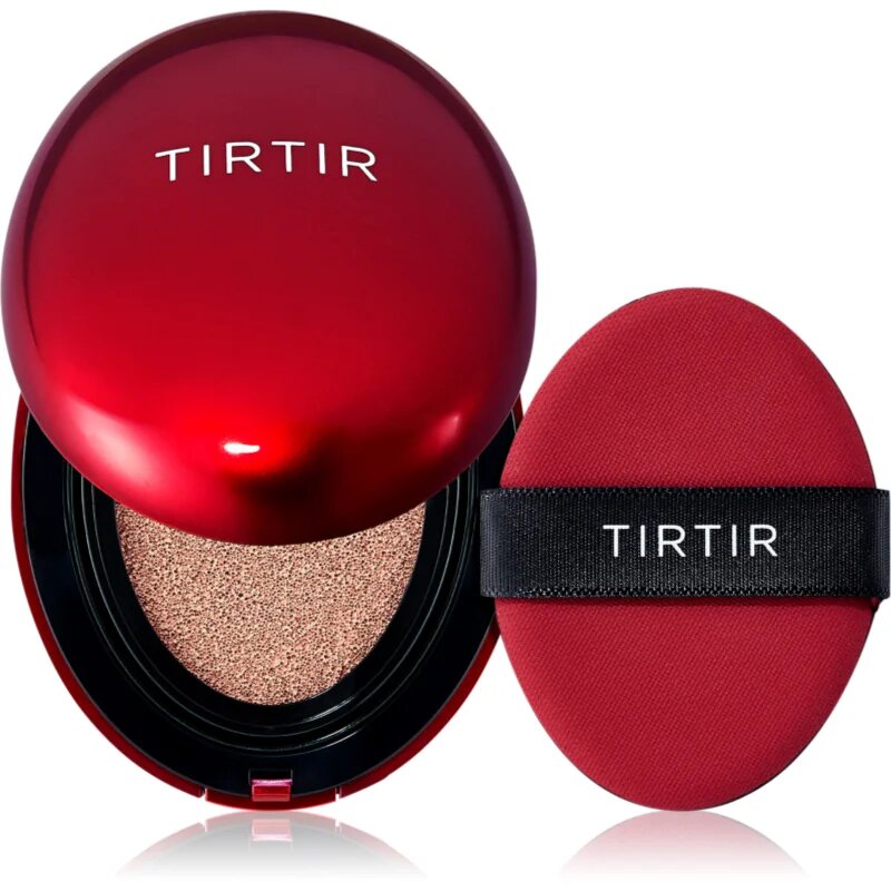 TIRTIR Mask Fit Red Cushion dolgoobstojni tekoči puder v gobici odtenek 22C Peach Beige 18 g