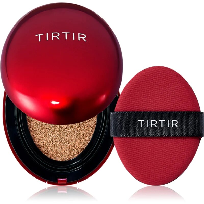 TIRTIR Mask Fit Red Cushion dolgoobstojni tekoči puder v gobici odtenek 25N Mocha 18 g