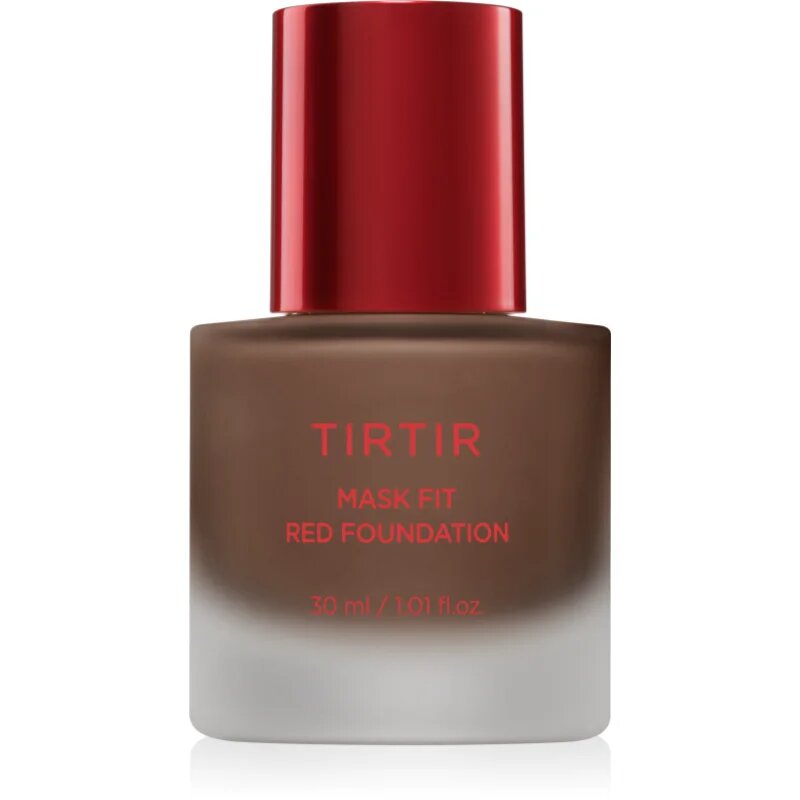 TIRTIR Mask Fit Red Foundation tekoči puder za osvetljevanje z vlažilnim učinkom odtenek 45W Chestnut 30 ml