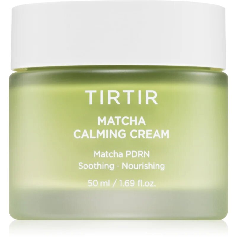 TIRTIR Matcha Calming Cream vlažilna pomirjajoča krema za obnovo kožne pregrade 50 ml