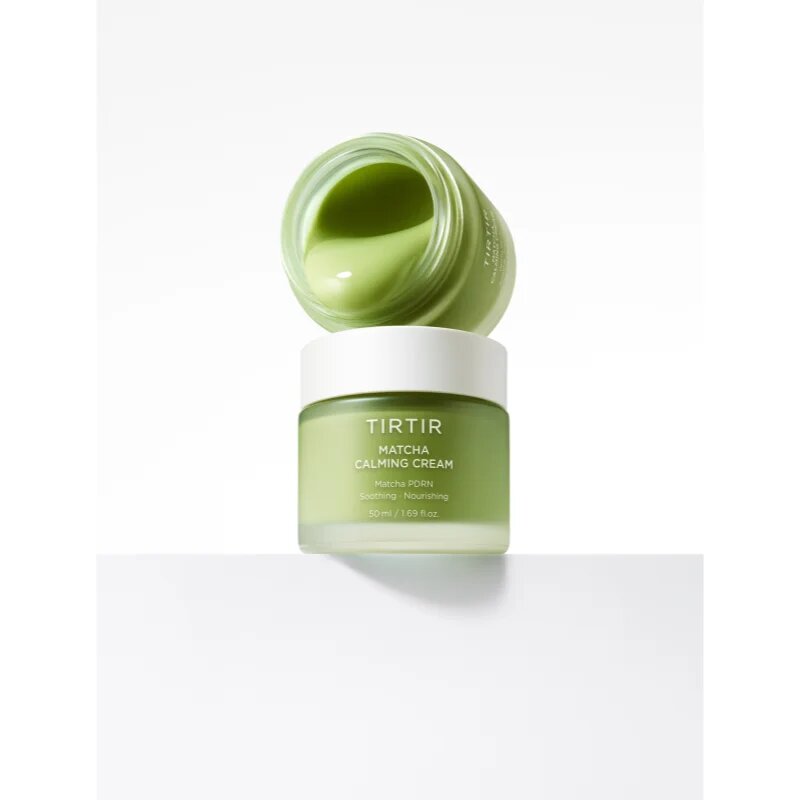 TIRTIR Matcha Calming Cream vlažilna pomirjajoča krema za obnovo kožne pregrade 50 ml