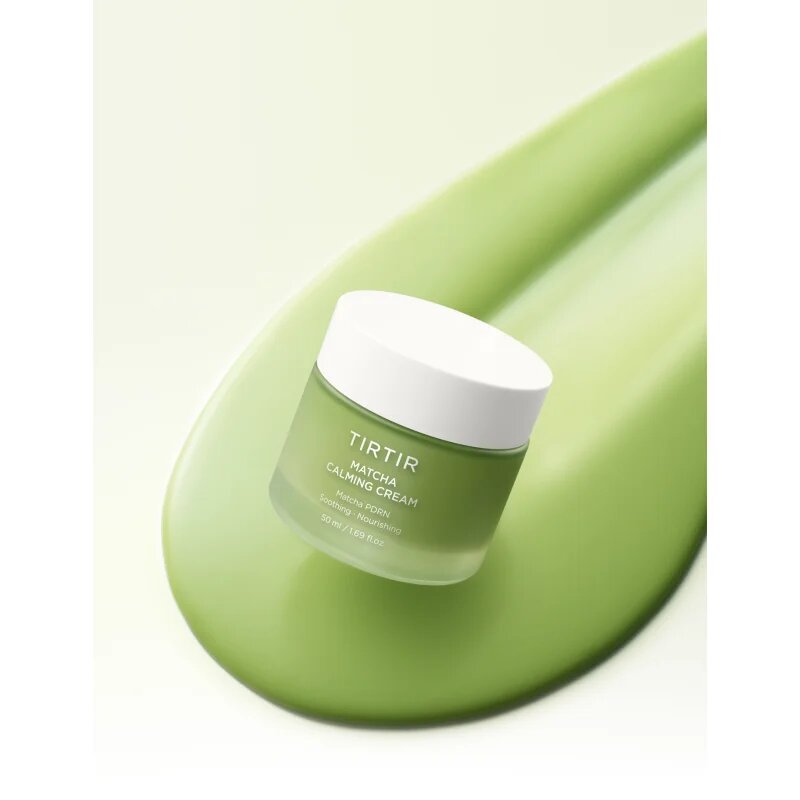 TIRTIR Matcha Calming Cream vlažilna pomirjajoča krema za obnovo kožne pregrade 50 ml