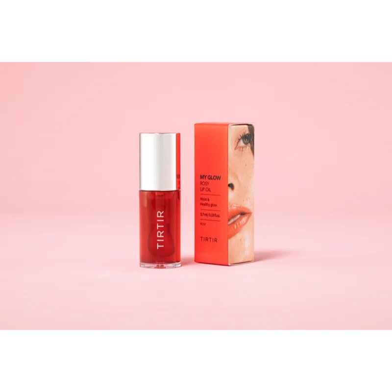 TIRTIR My Glow Lip Oil olje za ustnice z vlažilnim učinkom odtenek Rosy 57 ml