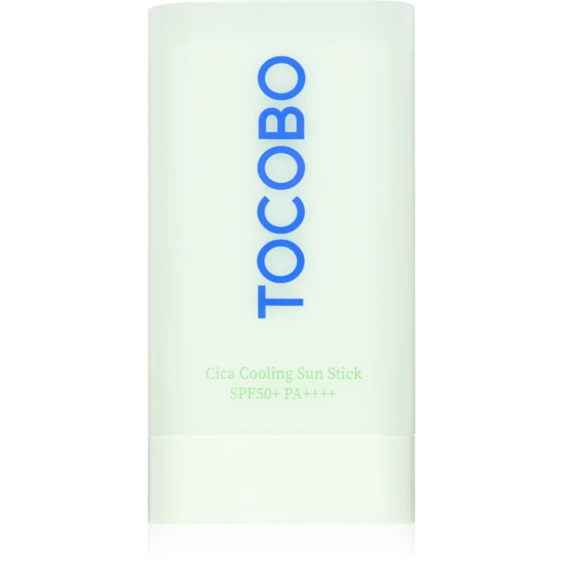 TOCOBO Cica Cooling Sun Stick zaščitna vlažilna paličica s pomirjajočim učinkom SPF 50+ 18 g