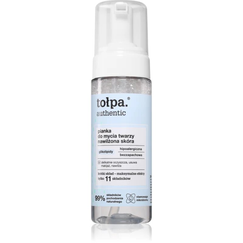 Tołpa Authentic Facial Cleansing Foam čistilna pena z vlažilnim učinkom 150 ml