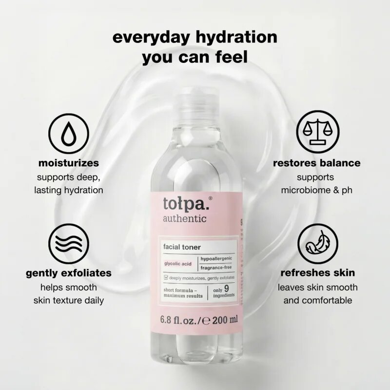 Tołpa Authentic Facial Tonic tonik za obraz za občutljivo kožo 200 ml