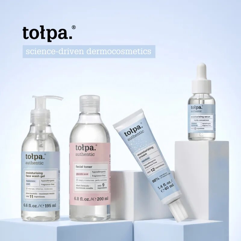 Tołpa Authentic Moisturized Skin Cream globinsko vlažilna krema za suho kožo 40 ml