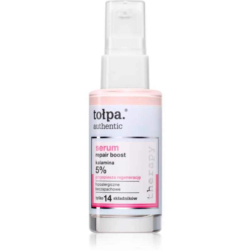 Tołpa Authentic Serum Repair Boost krepilni serum za pomiritev kože 30 ml