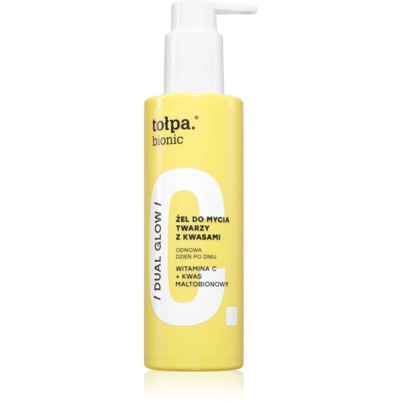 Tołpa Bionic Dual Glow čistilni gel za obraz 195 ml