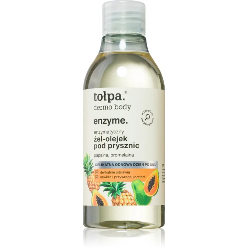 Tołpa Dermo Body Enzyme olje za prhanje za obnovo kože 300 ml