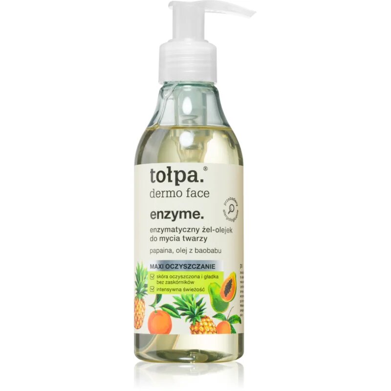 Tołpa Dermo Face Enzyme čistilni oljasti gel za obraz 195 ml