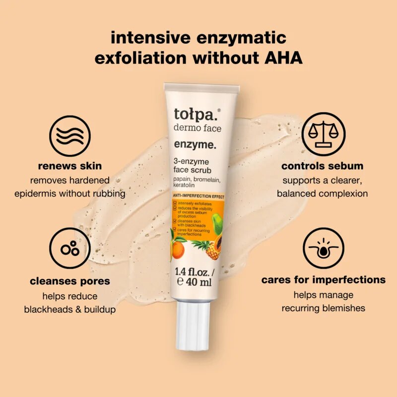 Tołpa Dermo Face Enzyme nežni encimski piling 40 ml