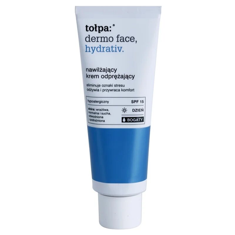 Tołpa Dermo Face Hydrativ bogata vlažilna krema SPF 10 40 ml