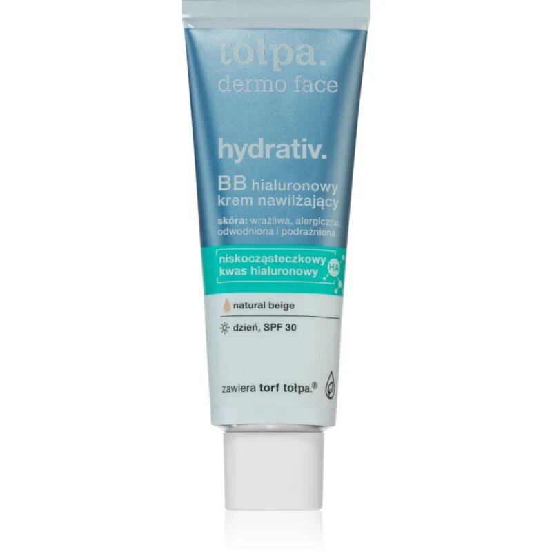 Tołpa Dermo Face Hydrativ vlažilna BB krema SPF 30 Natural Beige 40 ml