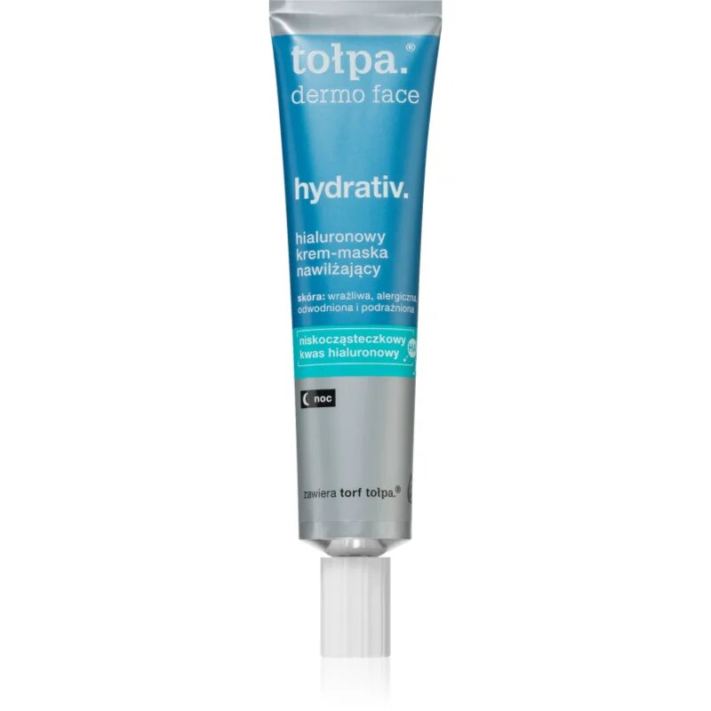 Tołpa Dermo Face Hydrativ vlažilna kremasta maska za noč 40 ml