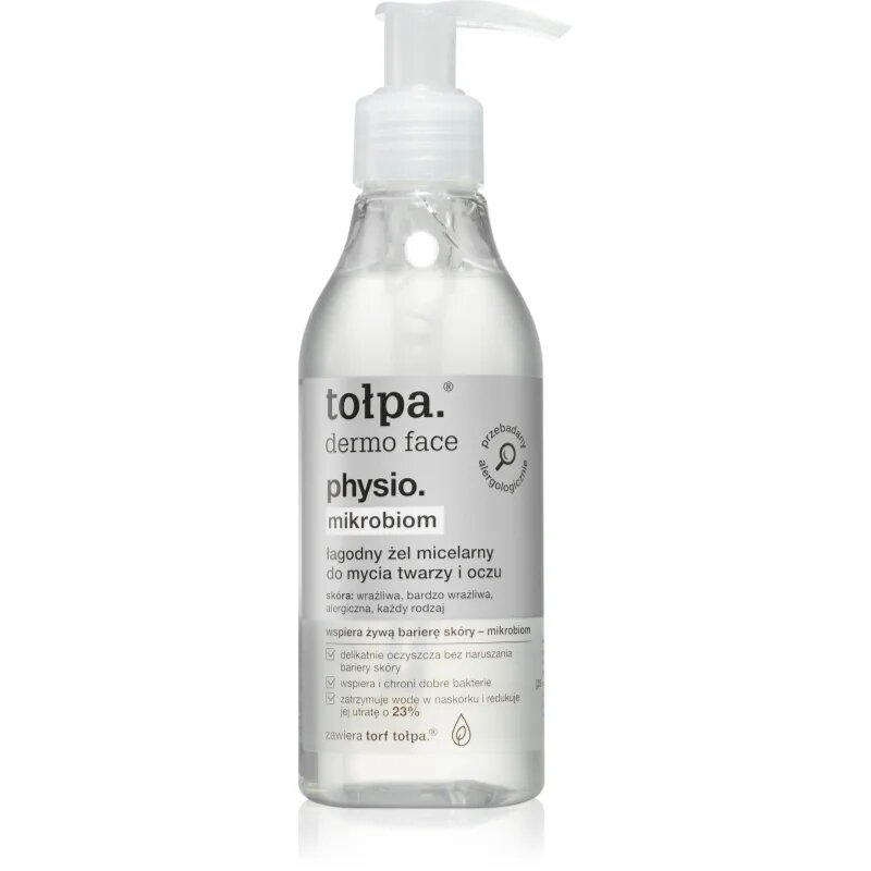 Tołpa Dermo Face Physio Mikrobiom micelarni čistilni gel 195 ml